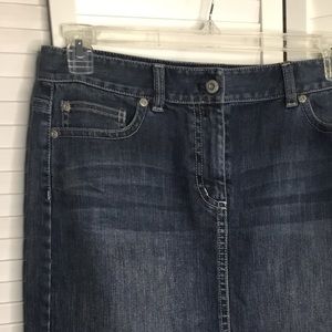 Ann Taylor Denim Skirt